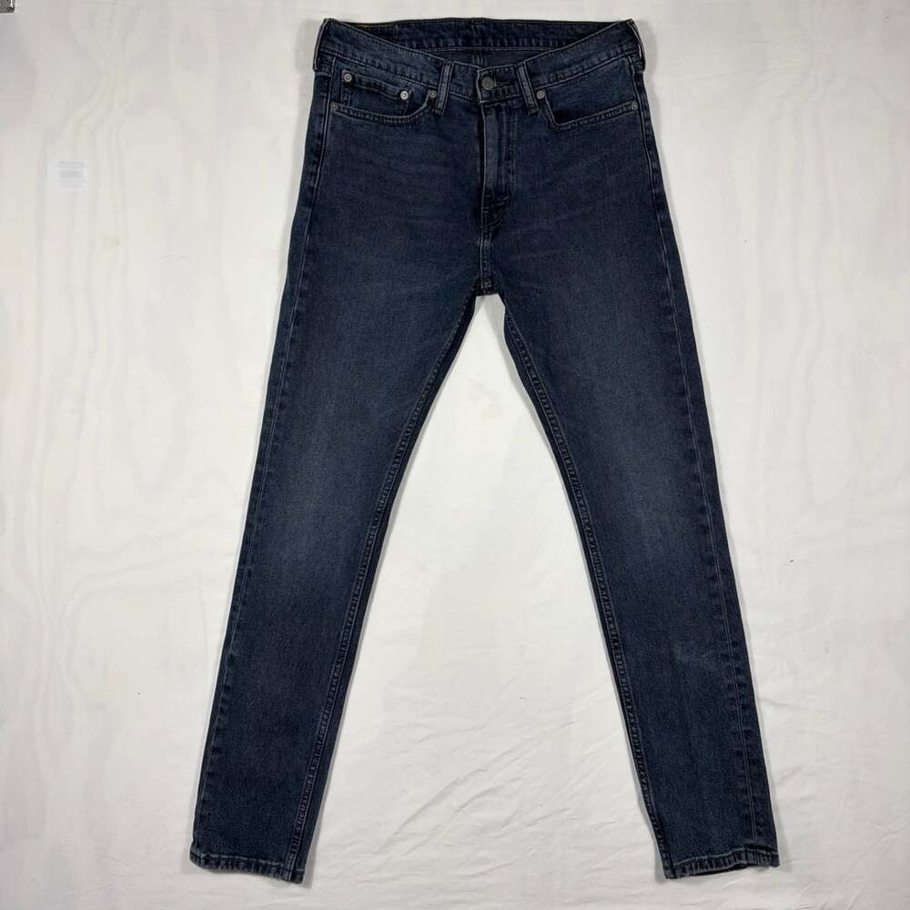 Levi's 510 Skinny Jeans Dark Wash Size 30 Black